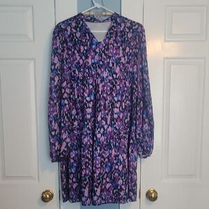 SHEIN Multicolor Long Sleeve Dress